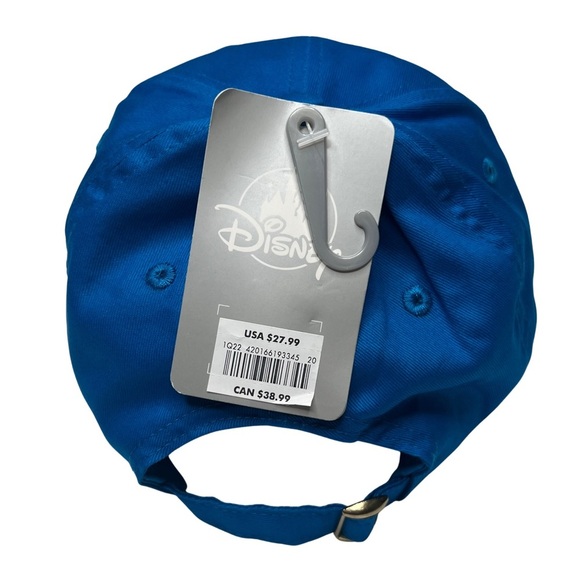 Disney Store New Ms. Marvel Logo Cap Baseball Hat Adults Blue Gold Red OS NWT - Picture 6 of 13